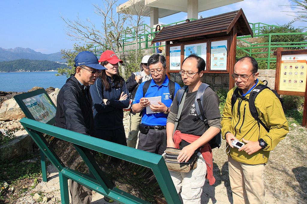 島原半島地質公園訪問香港